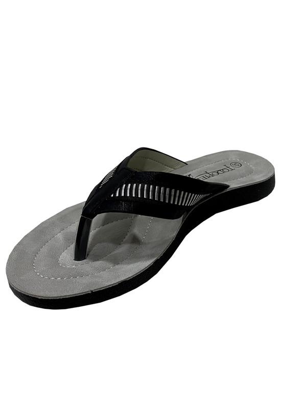 SANDALIAS MUJER TODOPIEL NEGRO ECOCUERO ZAZ22 - 4