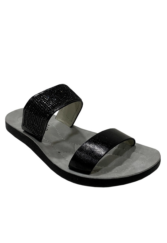 SANDALIAS MUJER TODOPIEL NEGRO ECOCUERO ZAZ23 - 2