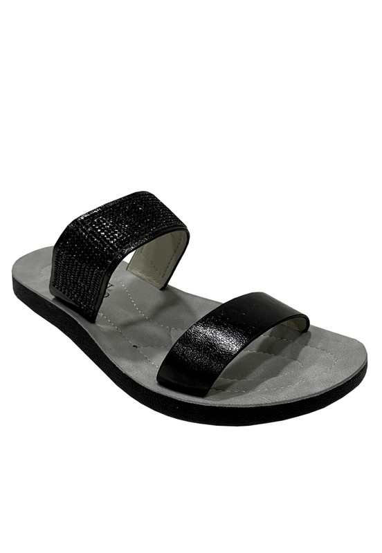 SANDALIAS MUJER TODOPIEL NEGRO ECOCUERO ZAZ23 - 2
