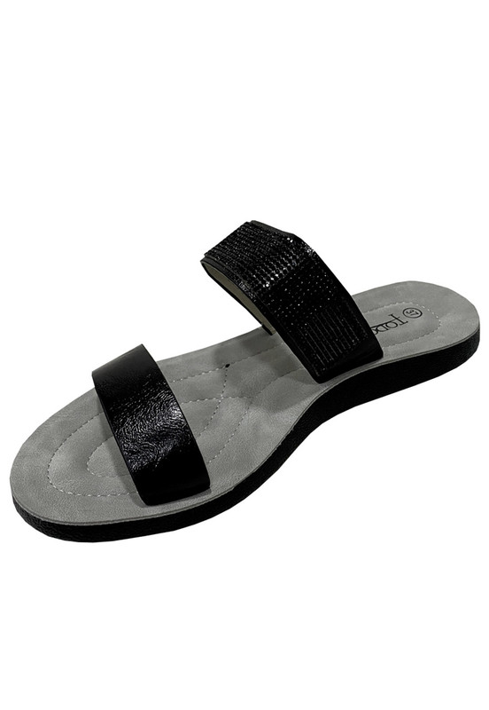 SANDALIAS MUJER TODOPIEL NEGRO ECOCUERO ZAZ23 - 4