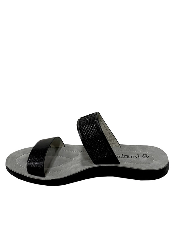 SANDALIAS MUJER TODOPIEL NEGRO ECOCUERO ZAZ23 - 5