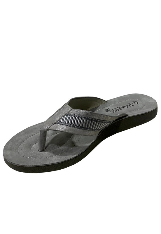 SANDALIA ECOCUERO ZAZ22 PLATA - 4