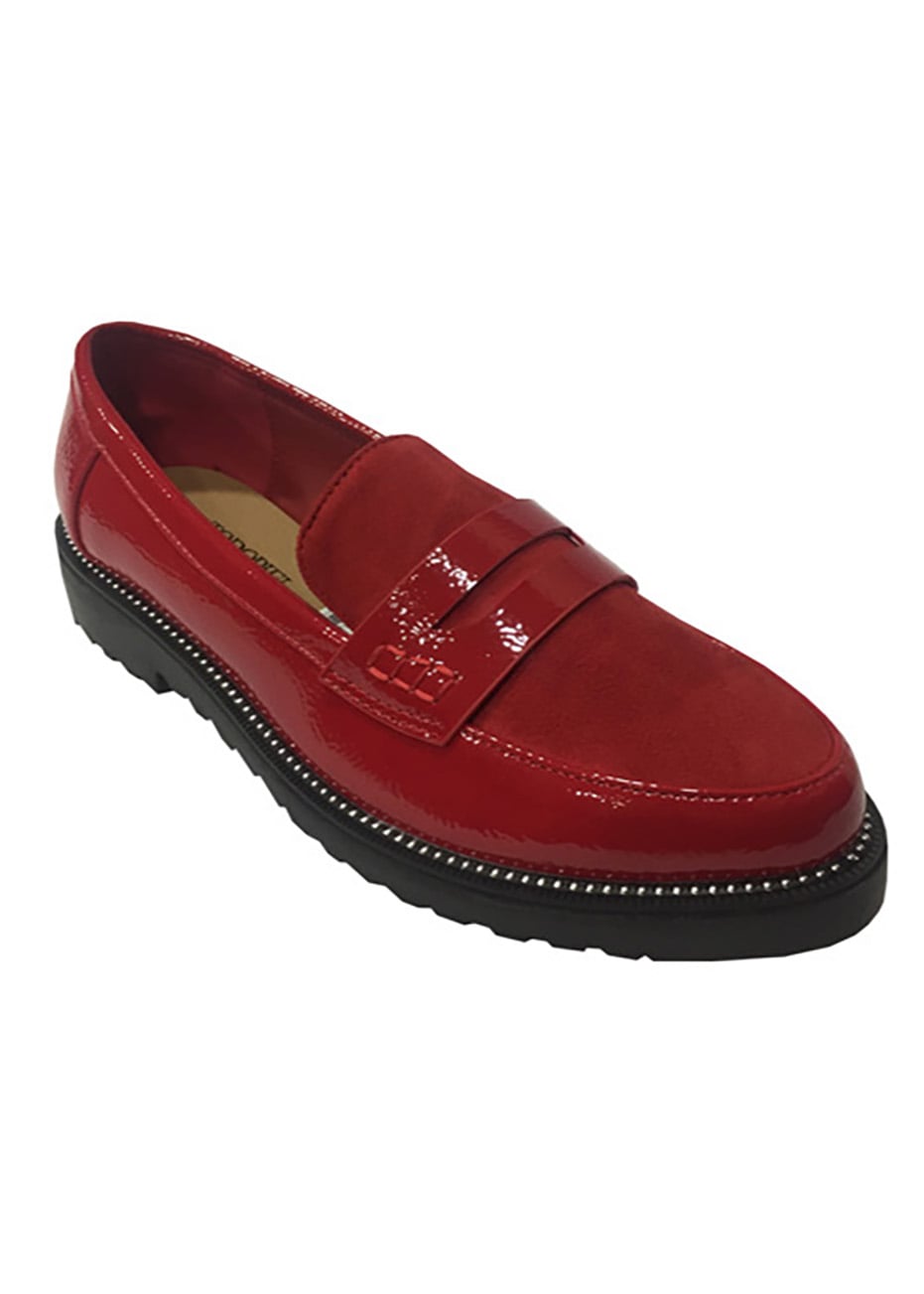 MOCASÍN ECOCUERO ZAW67 ROJO - 2