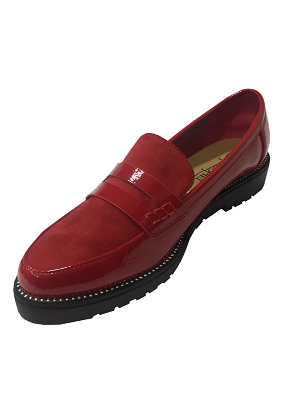 MOCASÍN ECOCUERO ZAW67 ROJO - 4