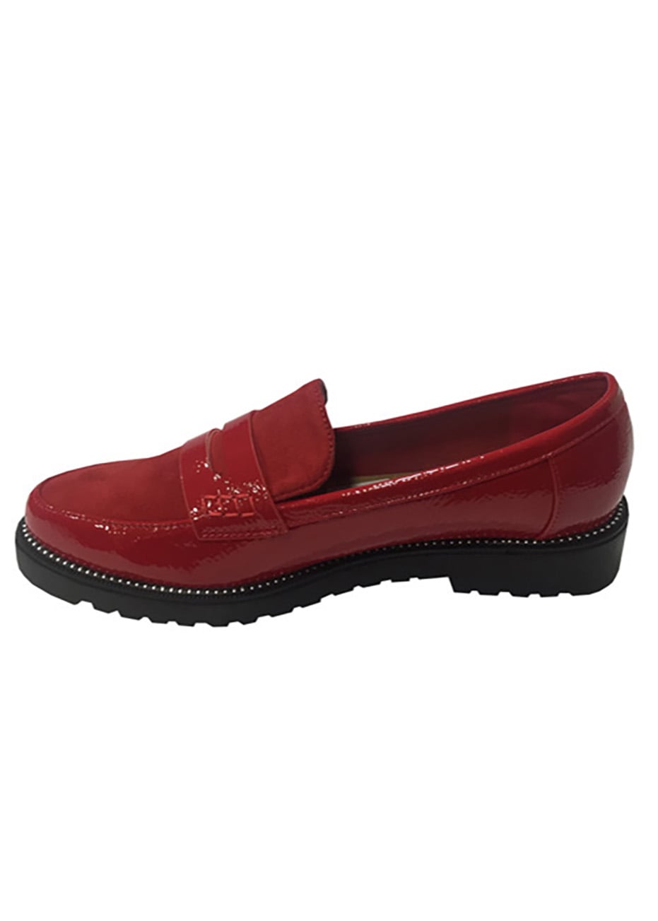 MOCASÍN ECOCUERO ZAW67 ROJO - 5