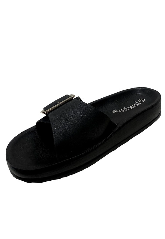 SANDALIA ECOCUERO ZAZ24 NEGRO - 4