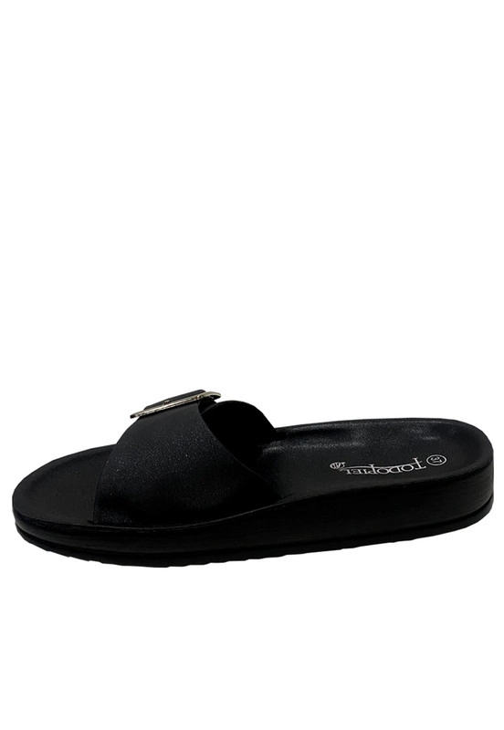 SANDALIA ECOCUERO ZAZ24 NEGRO - 5