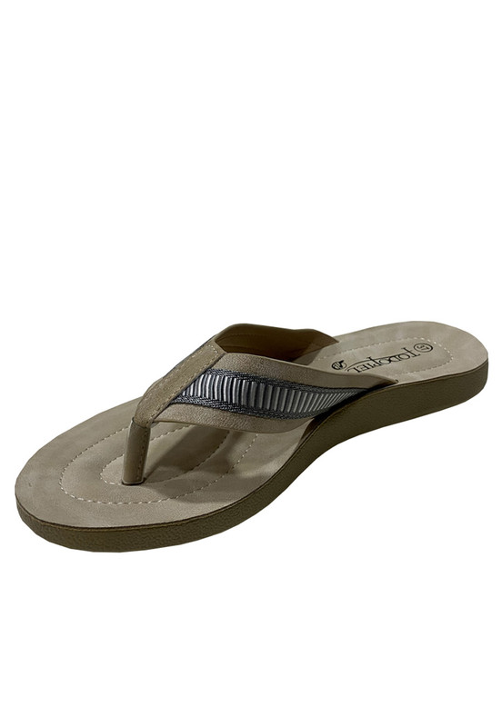 SANDALIAS MUJER TODOPIEL BEIGE ECOCUERO ZAZ22 - 4