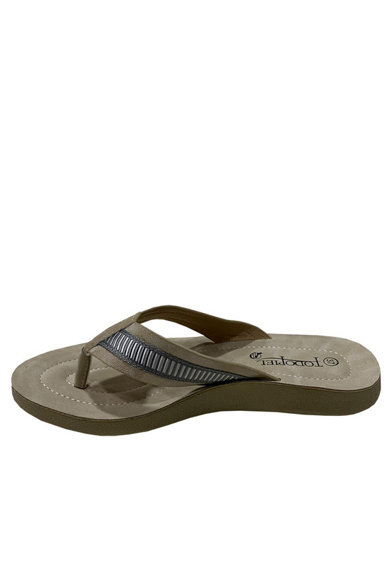 SANDALIAS MUJER TODOPIEL BEIGE ECOCUERO ZAZ22 - 5