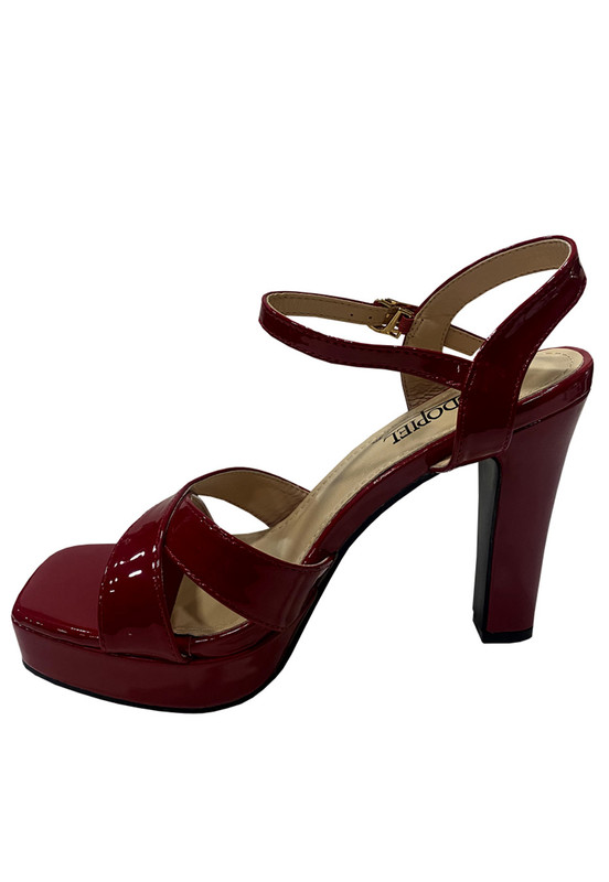SANDALIA ECOCUERO ZAZ37 ROJO - 5