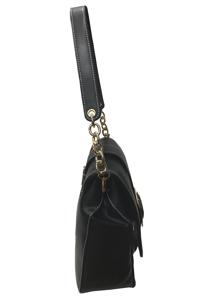 CARTERA CUERO ECOLÓGICO CRP28 NEGRO - 2