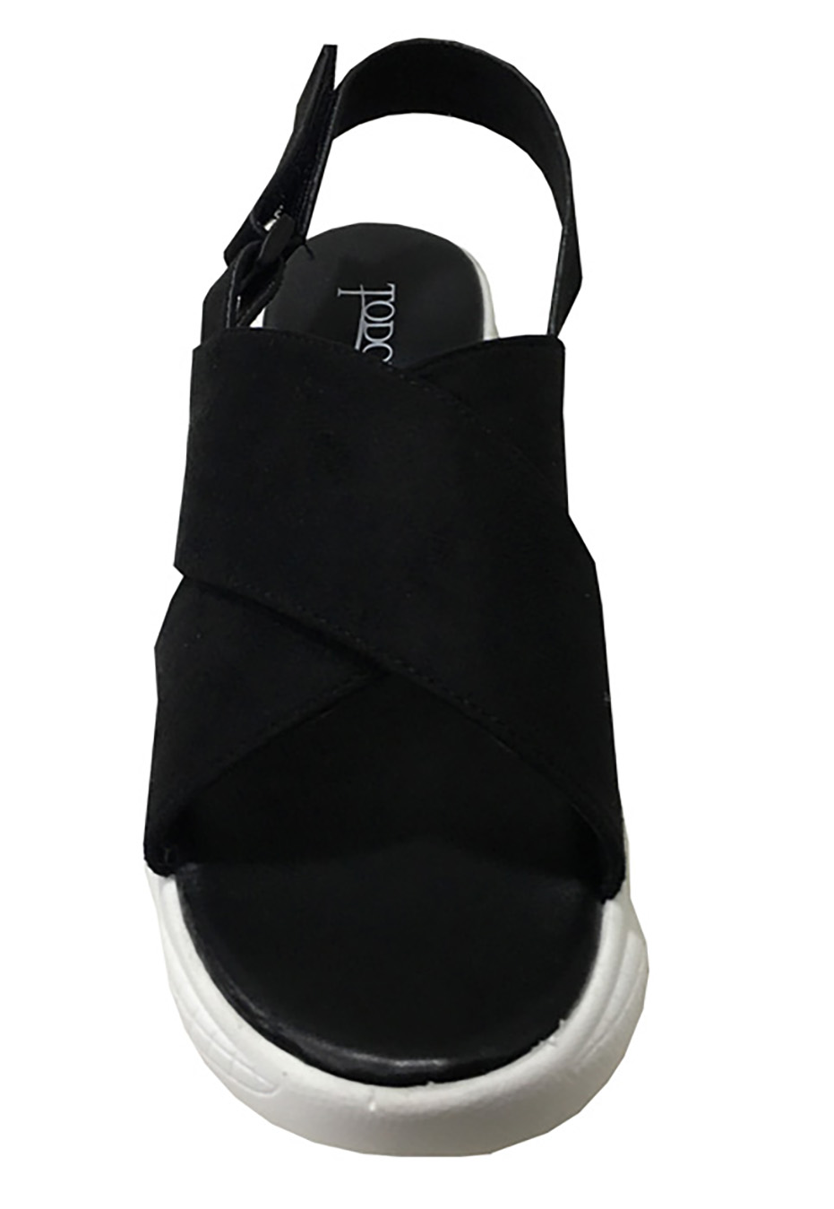 SANDALIA GAMUZA ECOLOGICA ZAX32 NEGRO - 3
