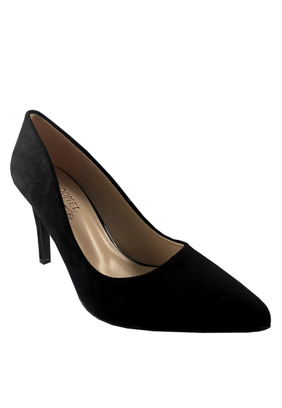 ZAPATO REINA ECOCUERO ZAZ34 NEGRO - 2