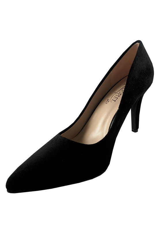 ZAPATO REINA ECOCUERO ZAZ34 NEGRO - 4