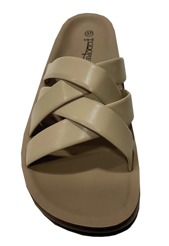 SANDALIAS MUJER TODOPIEL BEIGE ECOCUERO ZAZ41 - 3