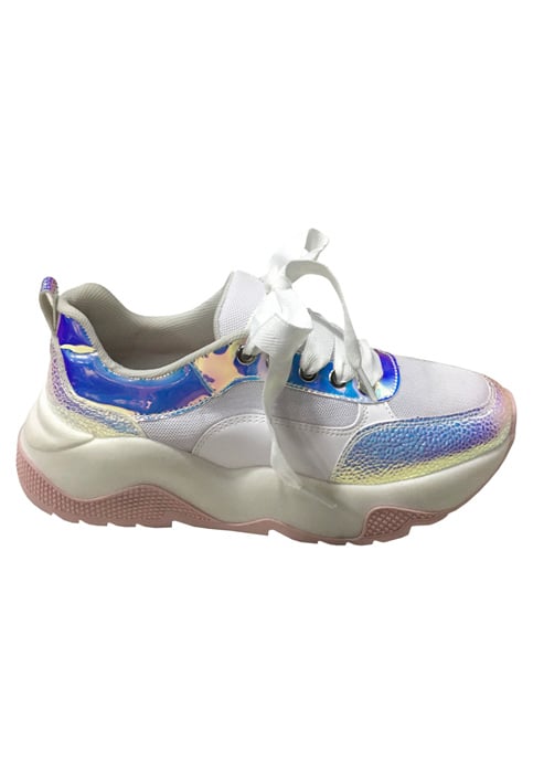 ZAPATILLA ECOCUERO ZAX65 BLANCO - 1