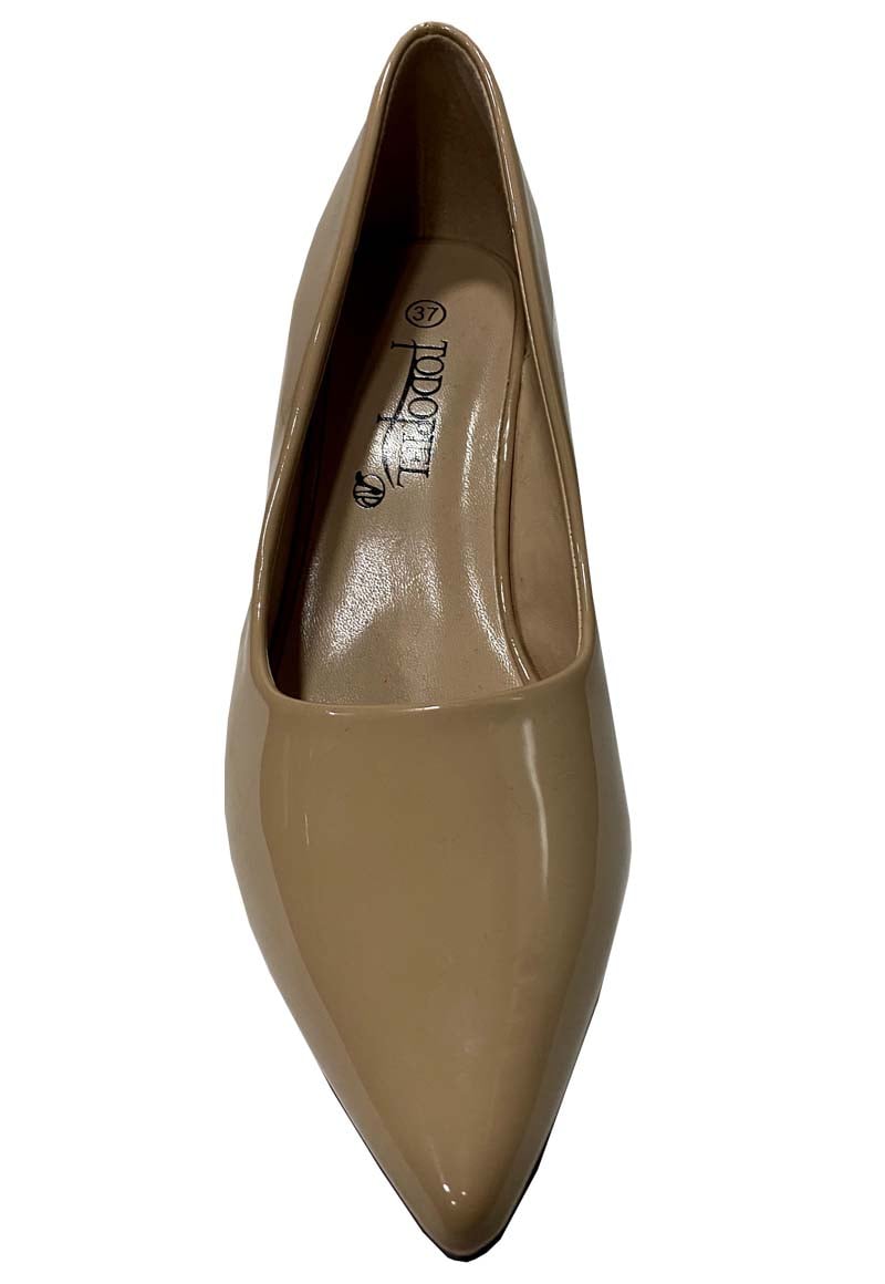 ZAPATO REINA ECOCUERO ZAW42 BEIGE - 3