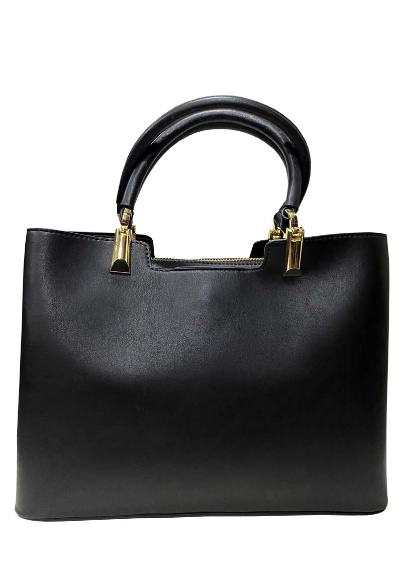 CARTERA CUERO ECOLÓGICO CRO22 NEGRO - 3
