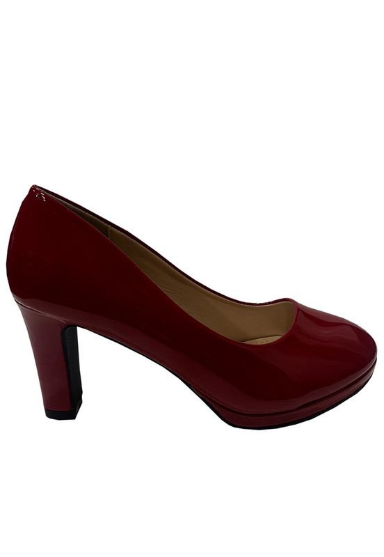 ZAPATO REINA ECOCUERO ZAU33 ROJO - 1