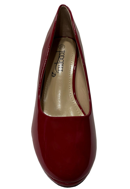 ZAPATO REINA ECOCUERO ZAU33 ROJO - 3