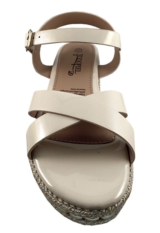 SANDALIA GAMUZA ECOLOGICA ZAY92 BEIGE - 3