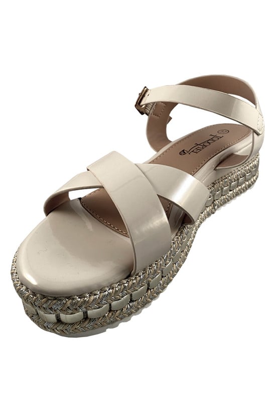 SANDALIA GAMUZA ECOLOGICA ZAY92 BEIGE - 4