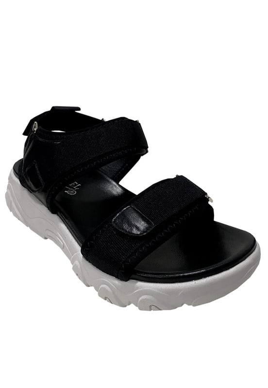 SANDALIAS MUJER TODOPIEL NEGRO ECOCUERO ZAZ39 - 2