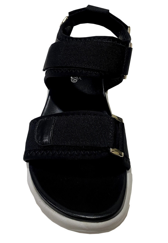 SANDALIAS MUJER TODOPIEL NEGRO ECOCUERO ZAZ39 - 3