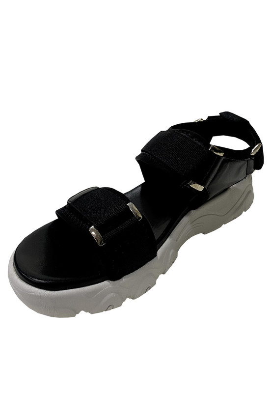 SANDALIAS MUJER TODOPIEL NEGRO ECOCUERO ZAZ39 - 4