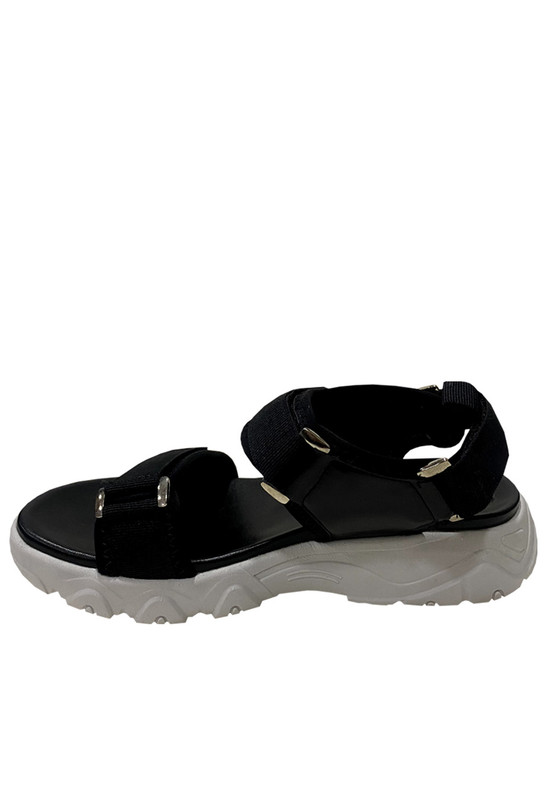SANDALIAS MUJER TODOPIEL NEGRO ECOCUERO ZAZ39 - 5