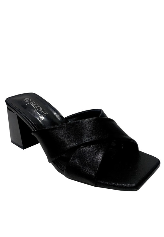 SANDALIA ECOCUERO ZAZ38 NEGRO - 2