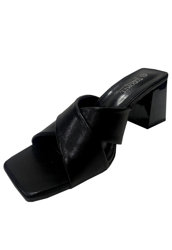 SANDALIA ECOCUERO ZAZ38 NEGRO - 4