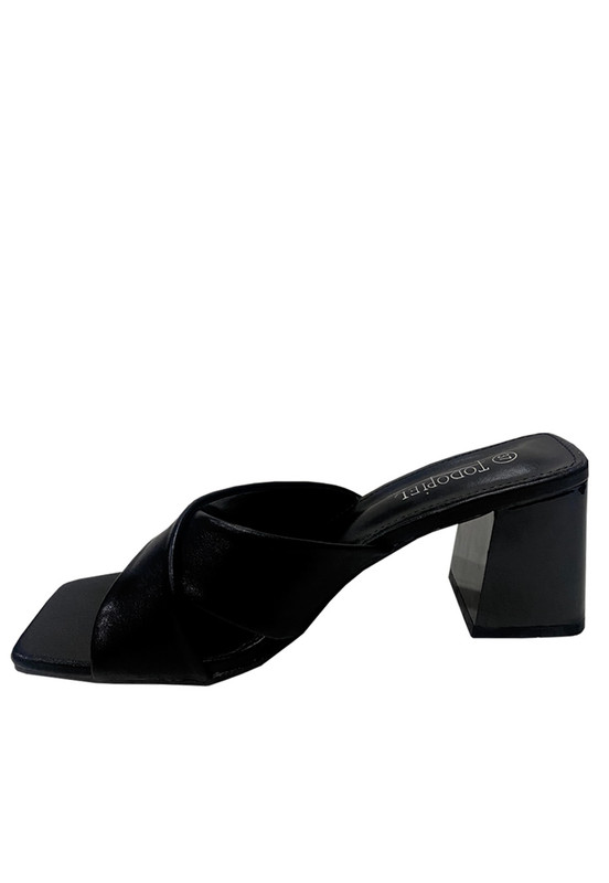 SANDALIA ECOCUERO ZAZ38 NEGRO - 5