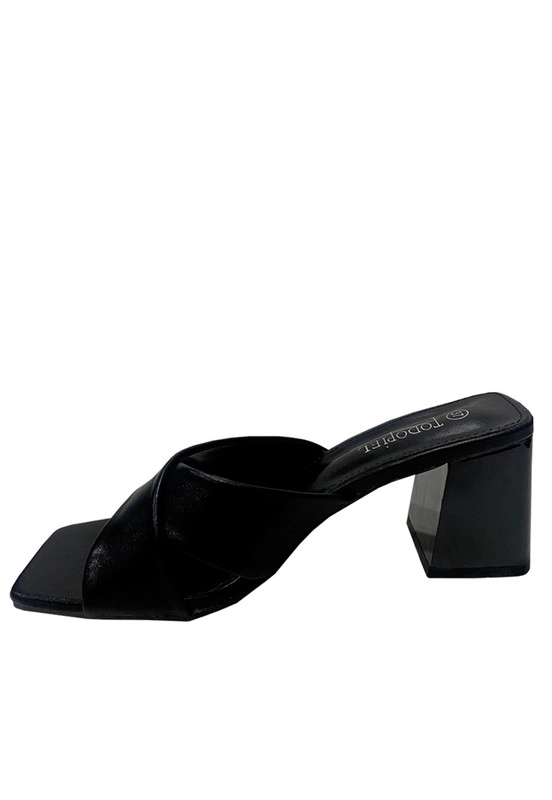 SANDALIA ECOCUERO ZAZ38 NEGRO - 5