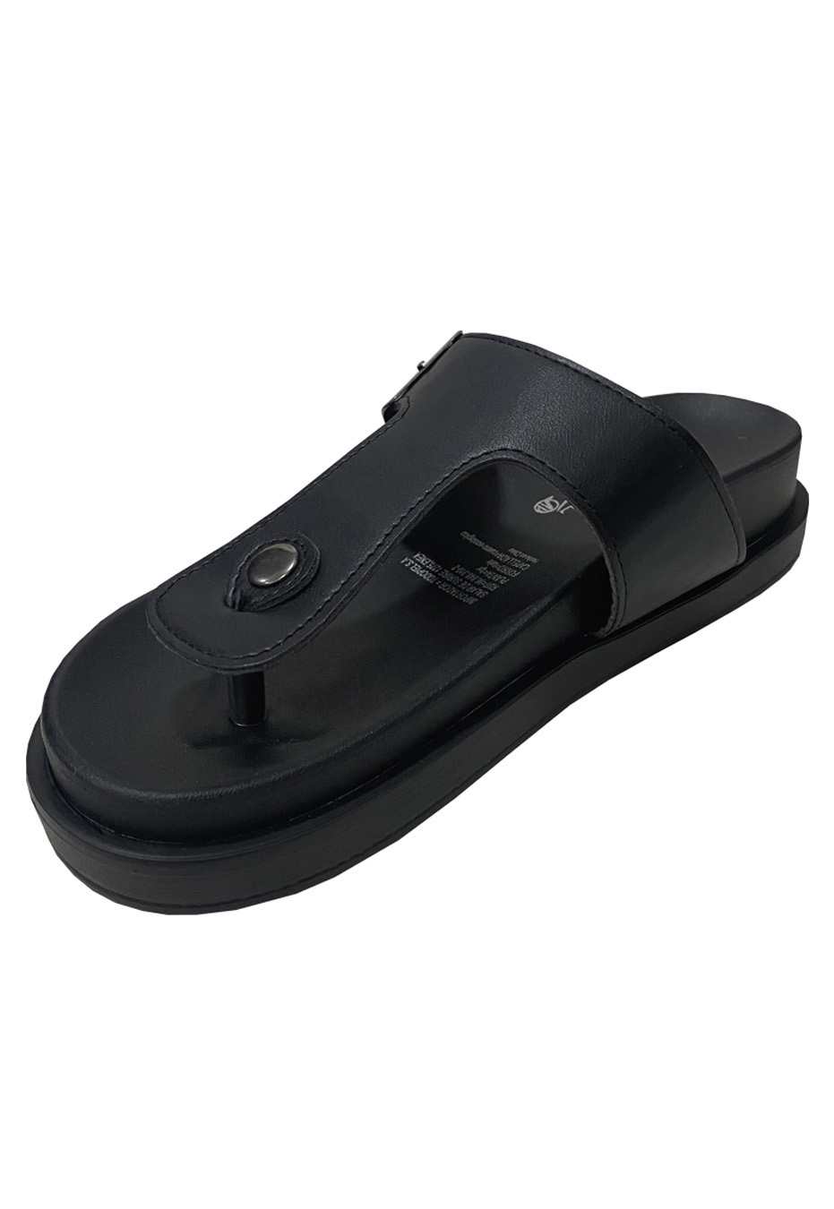 SANDALIA ECOCUERO ZAY90 NEGRO - 4