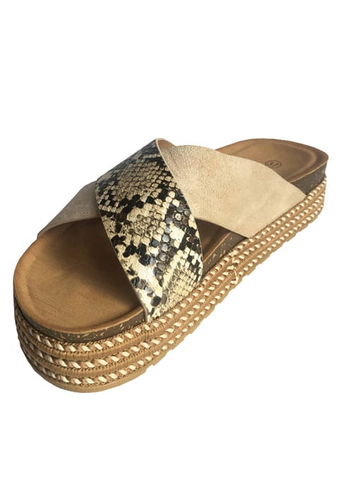 SANDALIAS MUJER TODOPIEL BEIGE ECOCUERO ZAY34 - 4