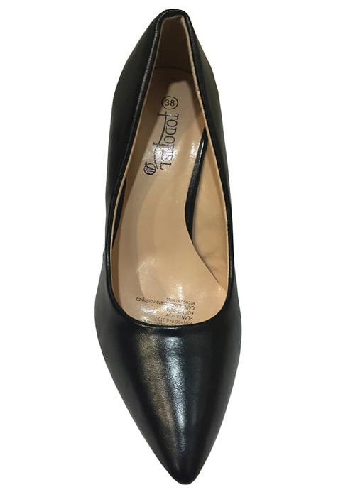 ZAPATO REINA ECOCUERO ZAR06 NEGRO - 3