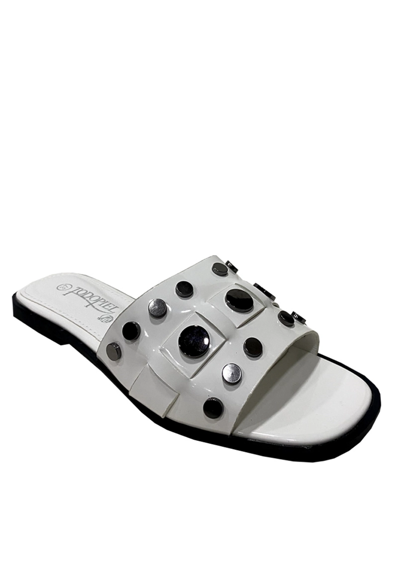 SANDALIAS MUJER TODOPIEL ECOCUERO ZAY58 WHITE CHAROL - 2