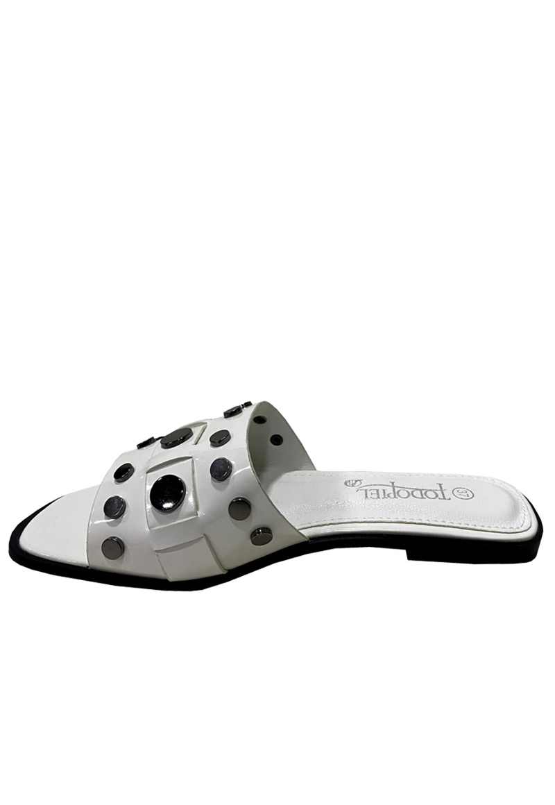 SANDALIAS MUJER TODOPIEL ECOCUERO ZAY58 WHITE CHAROL - 5