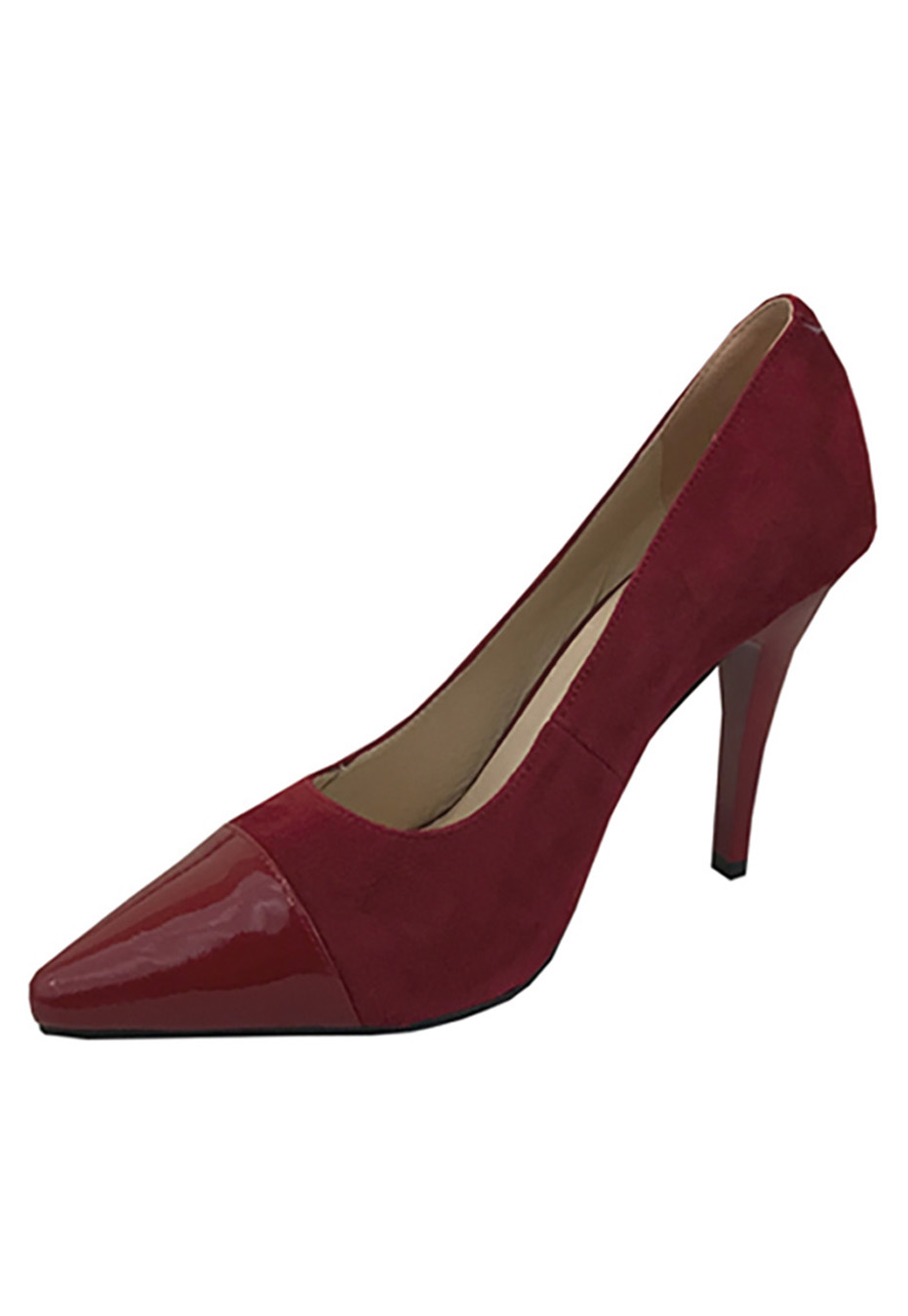 ZAPATO REINA GAMUZA ZAT49 ROJO - 3