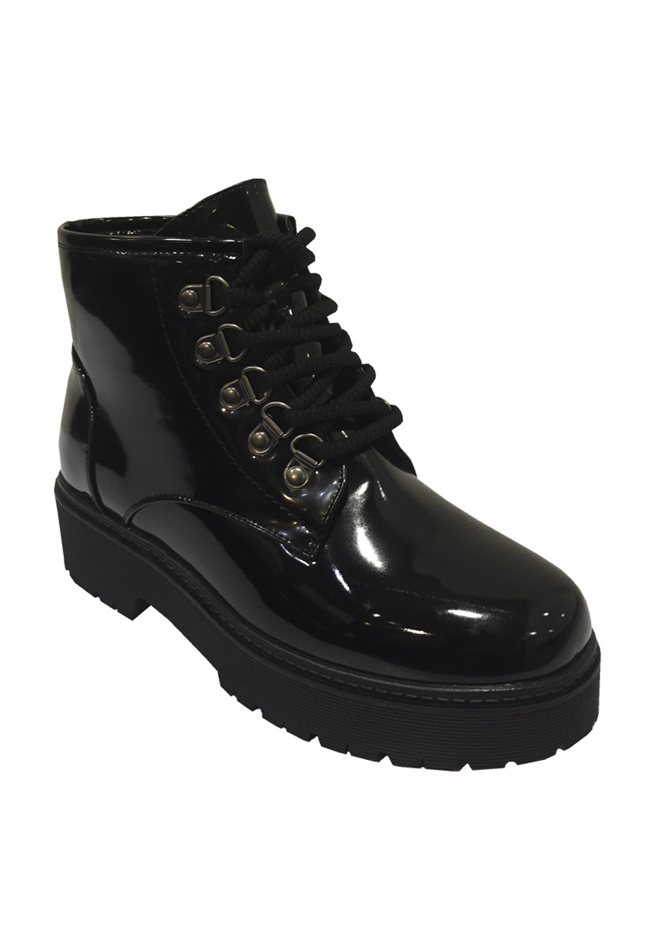 Ripley - BOTIN ECOCUERO ZAU91 NEGRO