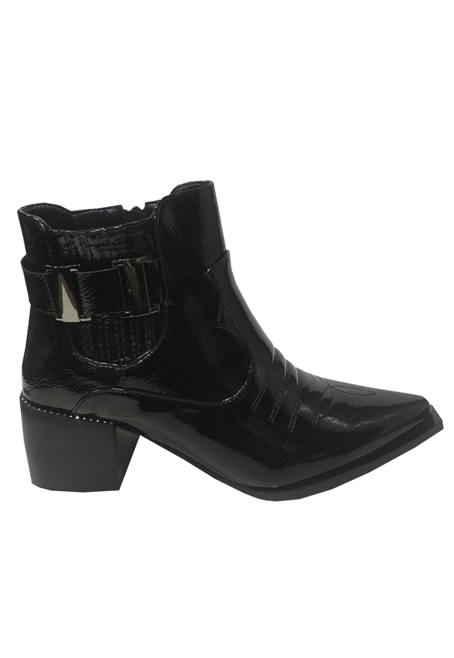 Ripley - BOTÍN ECOCUERO ZAX51 NEGRO