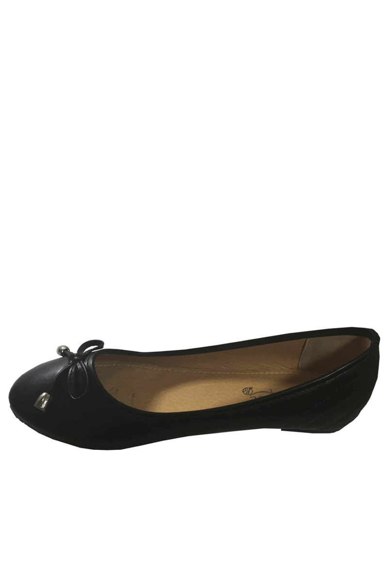 BALLERINA ECOCUERO ZAS58 NEGRO - 3