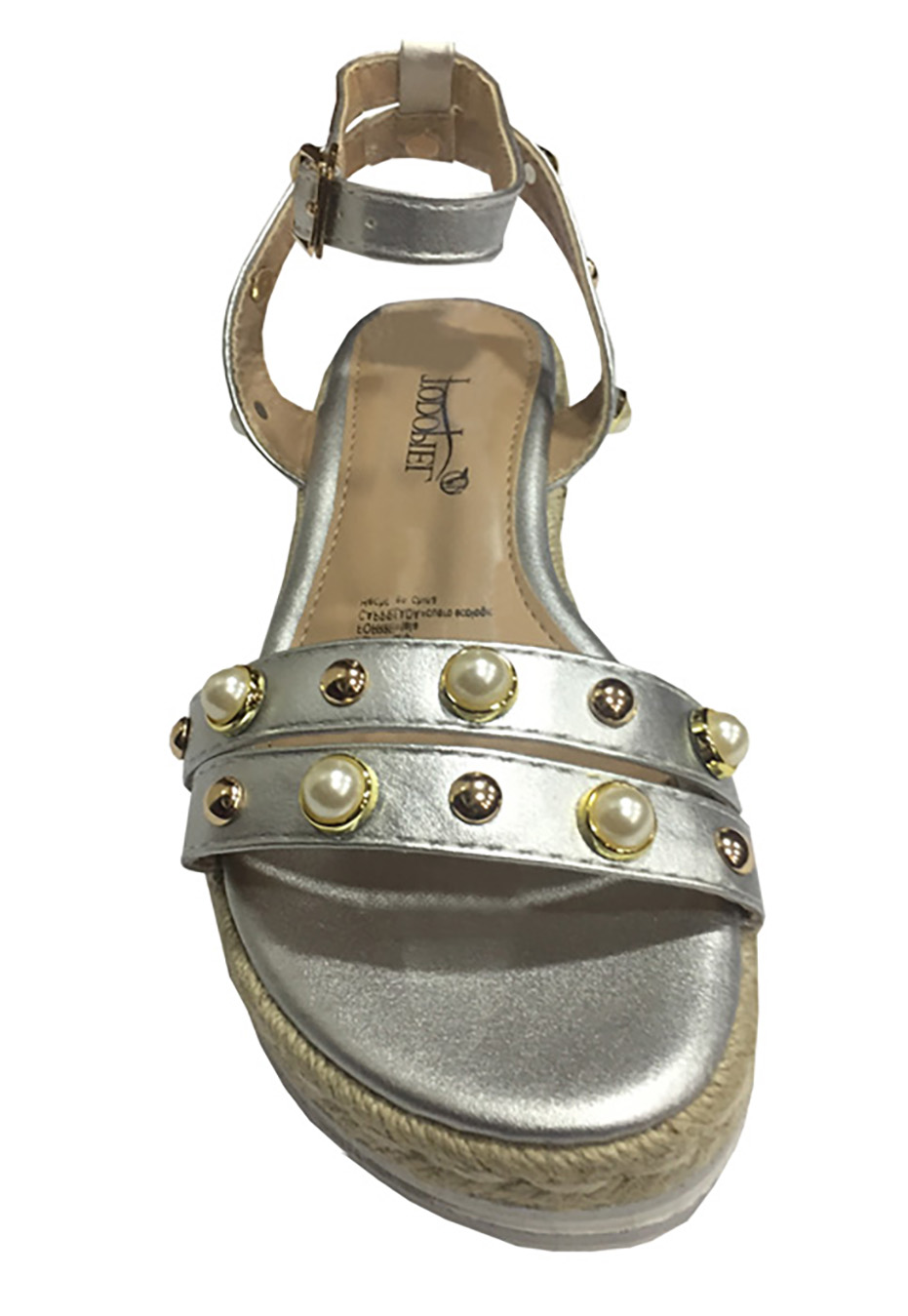 SANDALIAS MUJER TODOPIEL PLATA ECOCUERO ZAV99 - 3