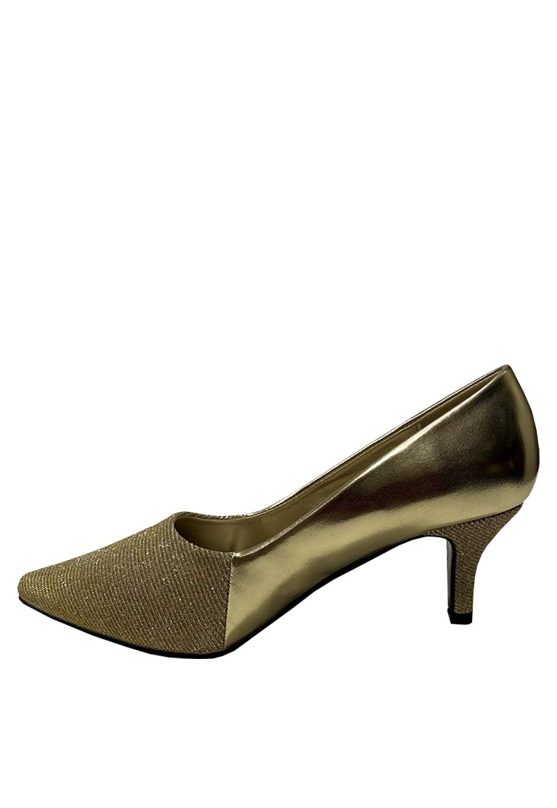 ZAPATO REINA ECOCUERO ZAU36 DORADO - 5