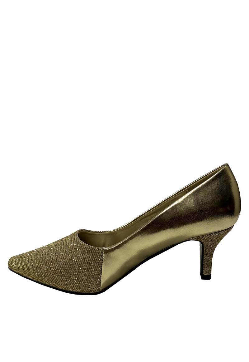 ZAPATO REINA ECOCUERO ZAU36 DORADO - 5