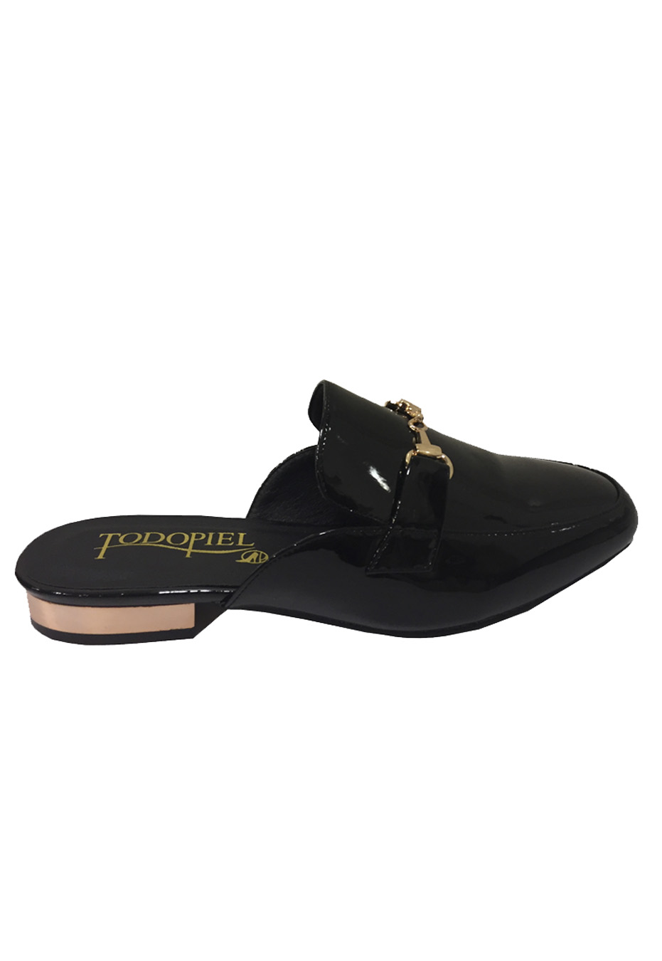 MULES ECOCUERO ZAU02 NEGRO - 1