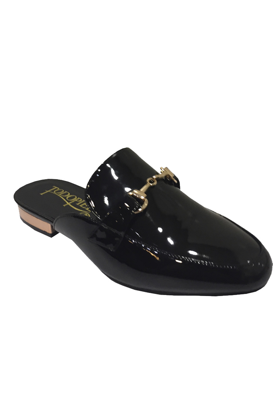 MULES ECOCUERO ZAU02 NEGRO - 2