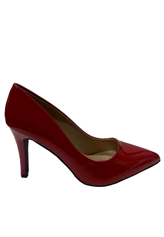 ZAPATO REINA ECOCUERO ZAR06 ROJO - 1