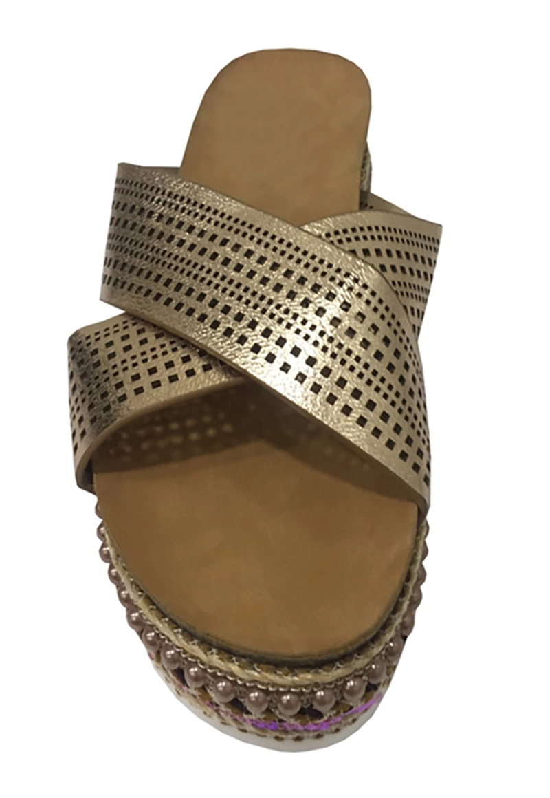 SANDALIA ECOCUERO ZAV91 BRONCE - 3